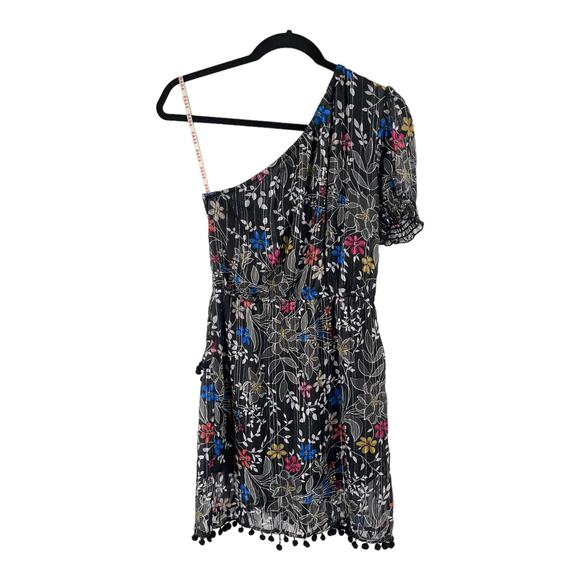 Raga Dress Rain Forest One Shoulder minidress Small S - Picture 4 of 5